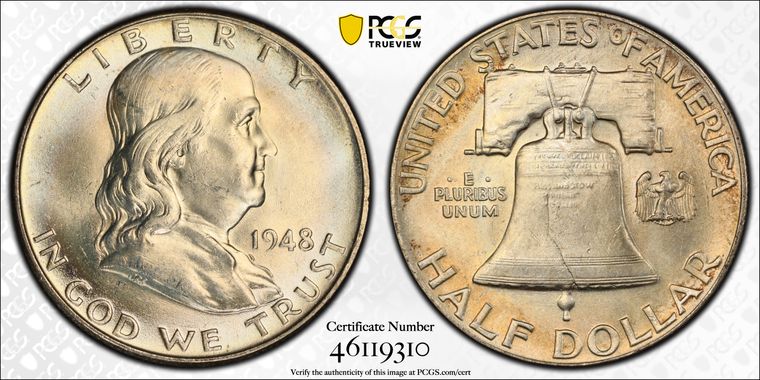 Cert 46119310 - Coin Image