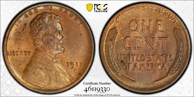 1911-D 1C MS62BN