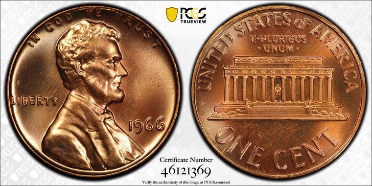 Cert 46121369 - Coin Image