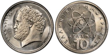 1986 10 Dr Democritus MS65