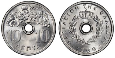 1969 10 Lep KM-78 MS67