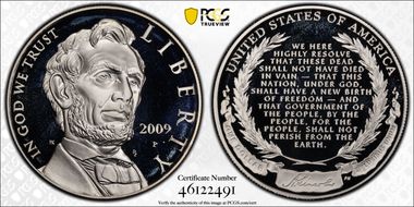 2009-P $1 Abraham Lincoln PR69DCAM