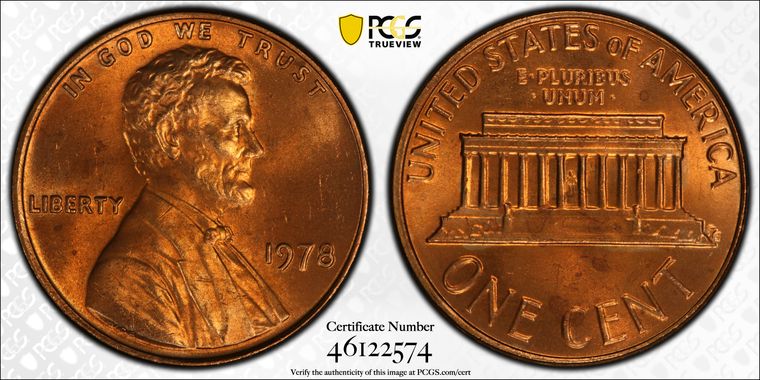 Cert 46122574 - Coin Image