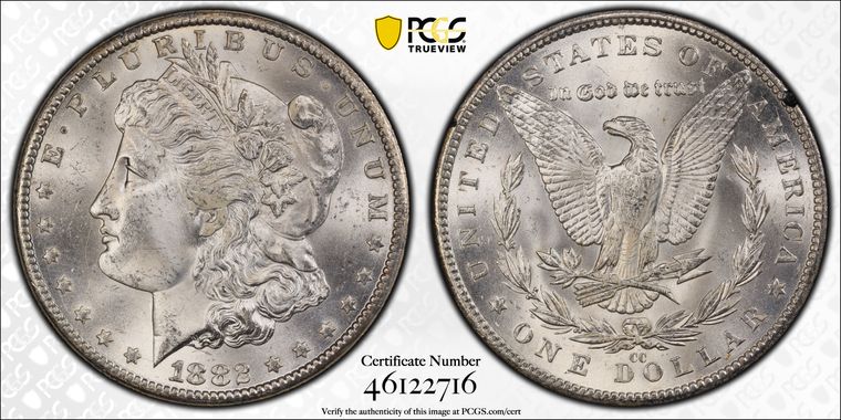 Cert 46122716 - Coin Image