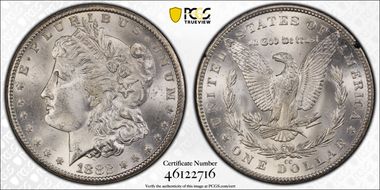 1882-CC $1 GSA Hoard MS63