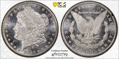 1883-CC $1 GSA Hoard MS63DMPL