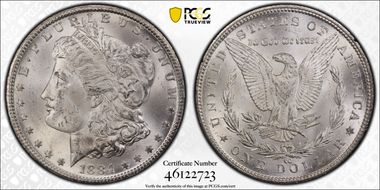 1884-CC $1 GSA Hoard MS63