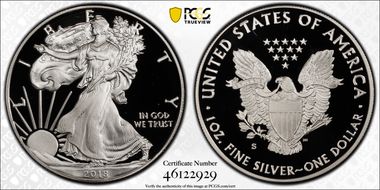 2018-S $1 Silver Eagle PR69DCAM
