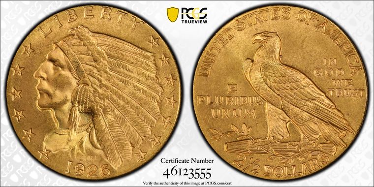 Cert 46123555 - Coin Image