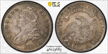 1817 50C AU58
