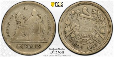 1892 2 R Without Star VF20