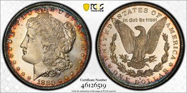 1880-S $1 MS65