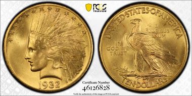 1932 $10 MS66