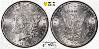 1886-S $1 MS62