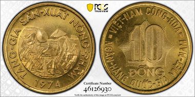 1974 10 Dong F.A.O. MS67