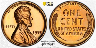 1958 1C PR66RD