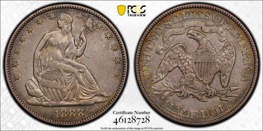 1888 50C XF40