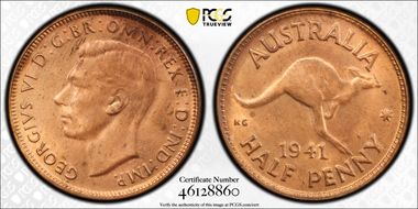 1941 1/2D MS64RB
