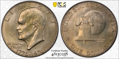 1976-D $1 Type 1 MS65