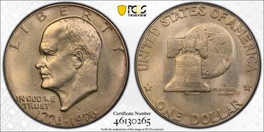 1976-D $1 Type 1 MS65