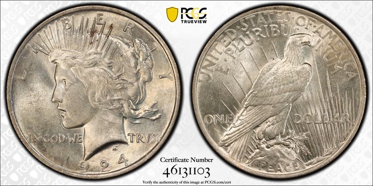 Cert 46131103 - Coin Image