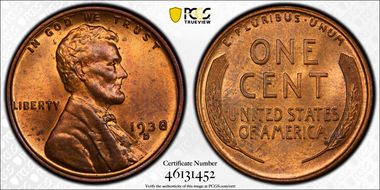 1938-D/D 1C RPM, FS-501 MS64RB