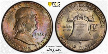 1948-D 50C DDR, FS-801 MS66FBL