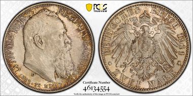 1911-D 2 Mk Birthday J-48 Ag MS65