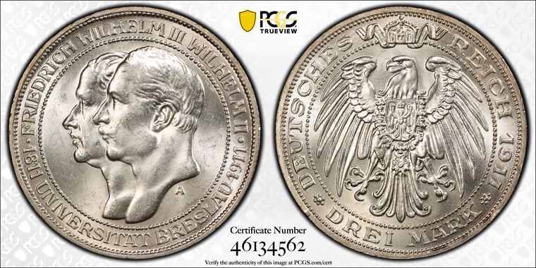 Cert 46134562 - Coin Image