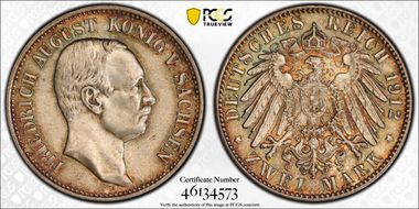 1912-E 2 Mk J-134 MS64