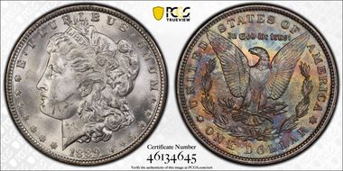 1889 $1 MS63