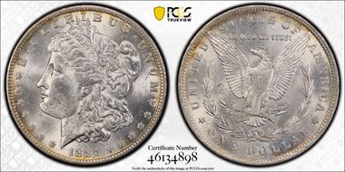 1884-O $1 MS63