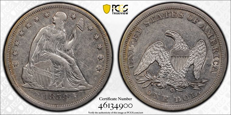 Cert 46134900 - Coin Image