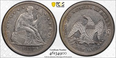 1859-O $1 XF45