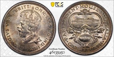1927(m) Florin Canberra  KM-31 MS63