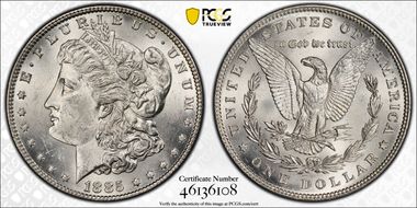 1885 $1 MS63