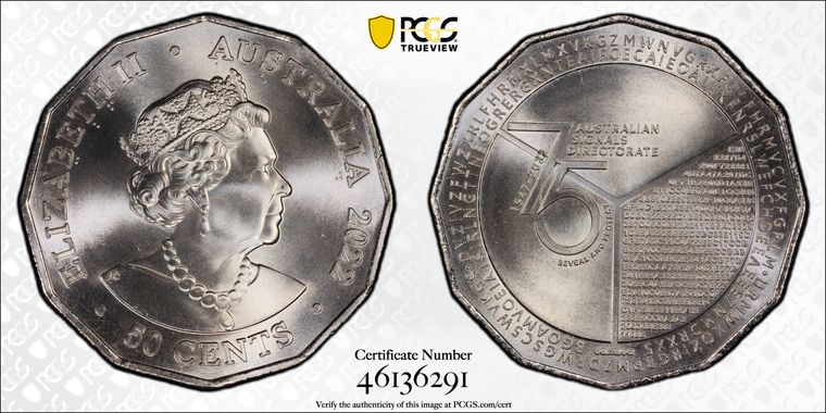 Cert 46136291 - Coin Image