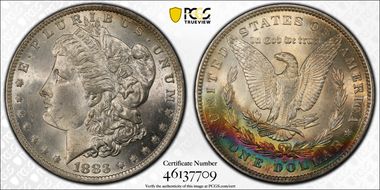 1883-O $1 MS64