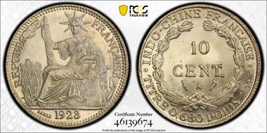 1923-A 10C Lec-164 MS66