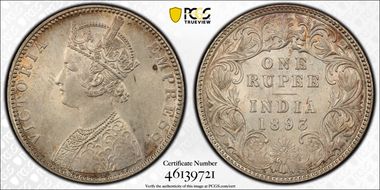1893-B Rupee SW-6.135 MS64