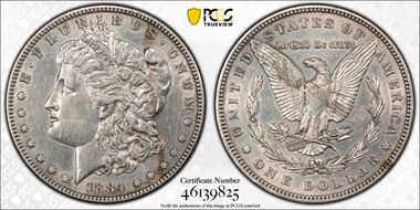 1884 $1 N1