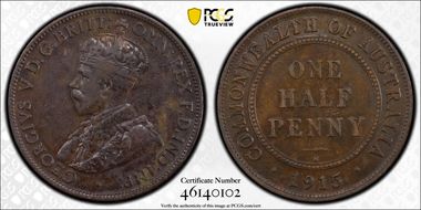 1915-H 1/2D VF35BN
