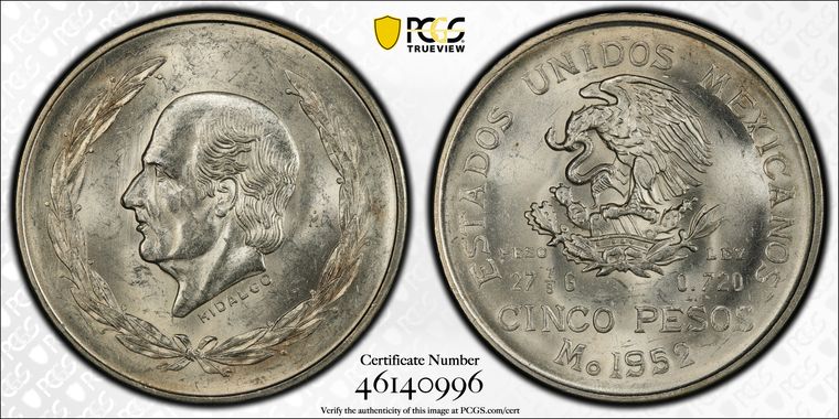 Cert 46140996 - Coin Image