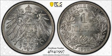 1915-A Mark J-17 MS64