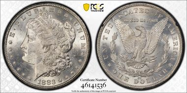 1883-CC $1 GSA Hoard MS63