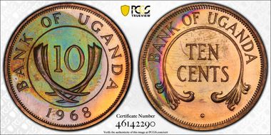 1968 10C KM-2 PR65RB
