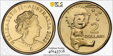 2022 $2 Indigenous Baby - Baby Set MS68