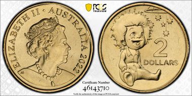 2022 $2 Indigenous Baby - Baby Set MS68