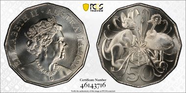 2022 50C Plush Toy COA - Baby Set MS68