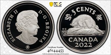 2022 5C Silver PR70DCAM